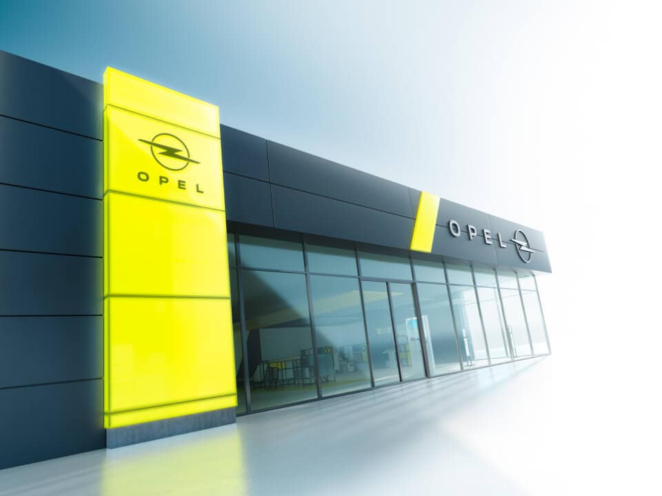 Opel, Händlersuche, Showroom
