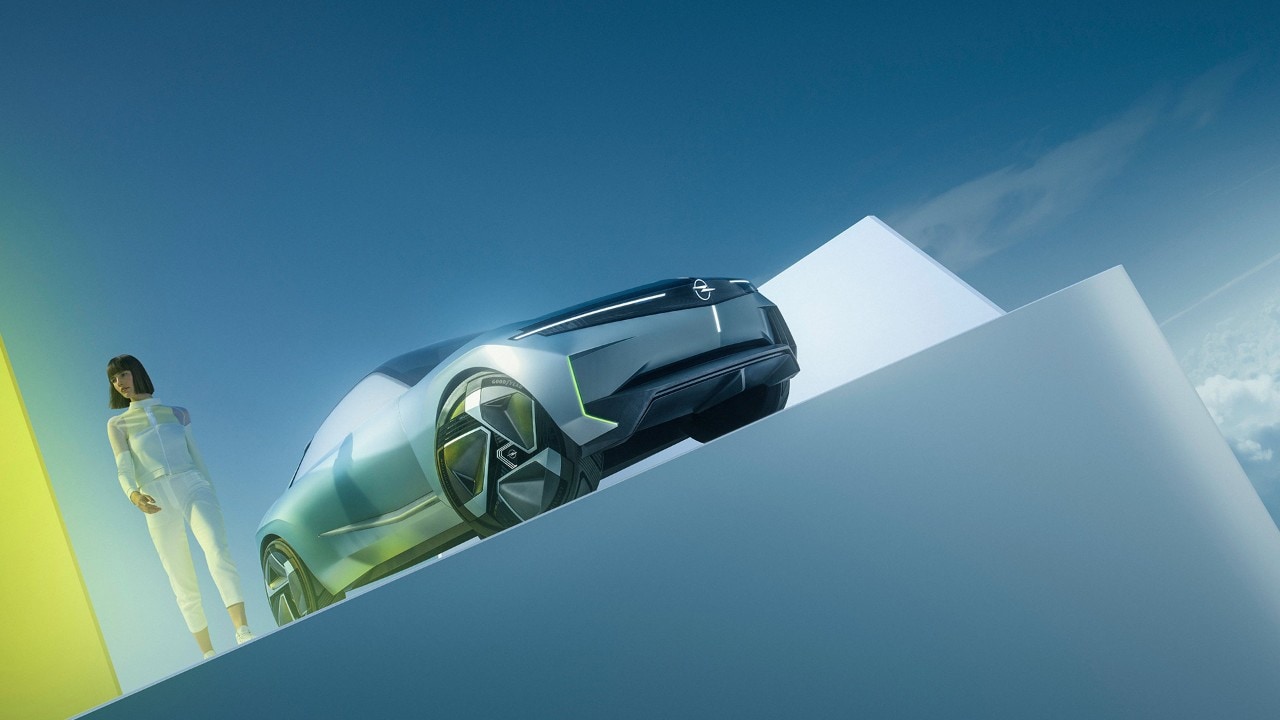 Opel Experimental, nouveau logo