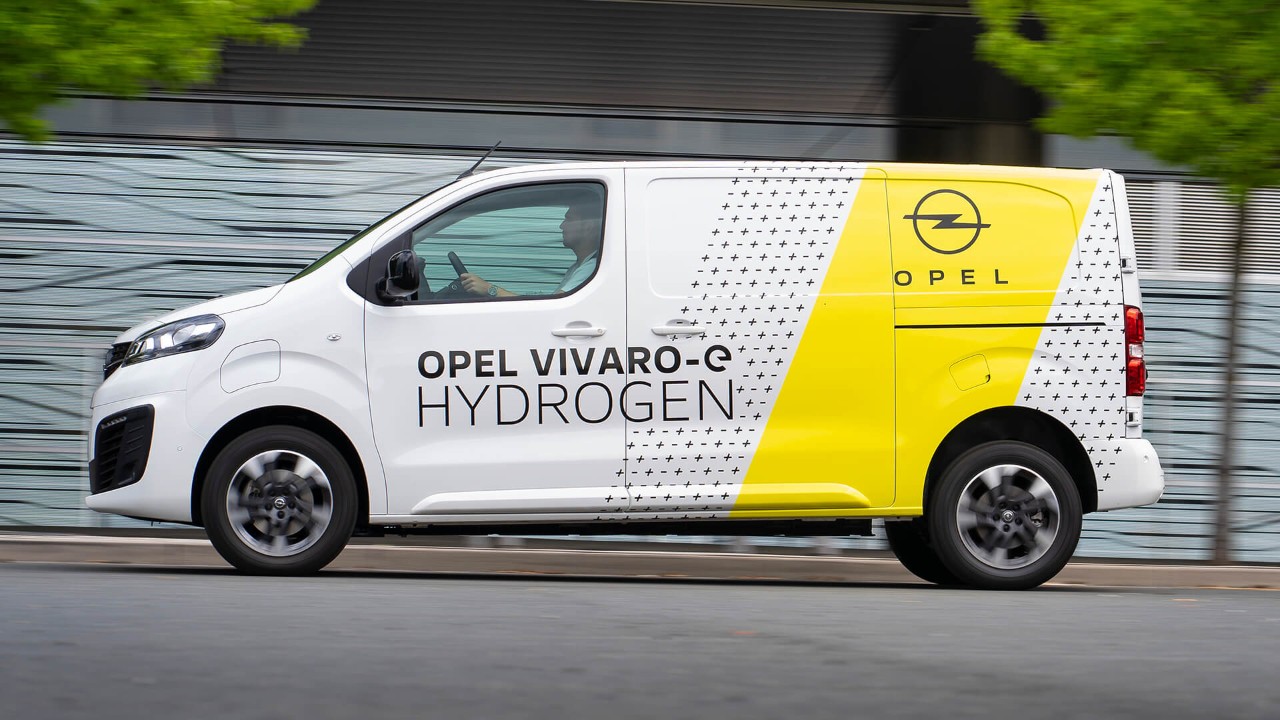 Opel, Vivaro-e Hydrogen, vista laterale